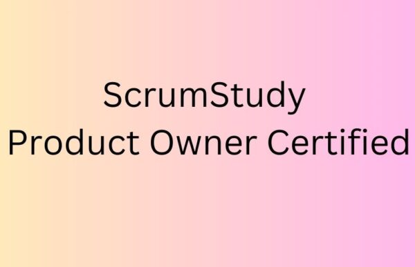 Scrum Product Owner Certification Training